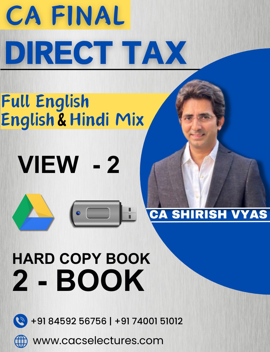 CA Final -  Direct tax